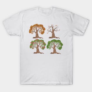 Four Seasons Trees T-Shirt